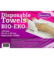 Полотенца одноразовые, BIO-EKO, 50 см x 40 см, 100 шт.