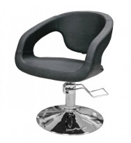 Кресло парикмахерское "332", гидравлическое, черное