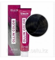 Перманентная крем краска для волос, 2,0  черный , 60 мл, Ollin Color