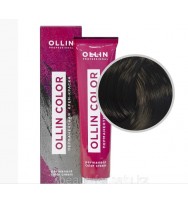 Перманентная крем краска для волос, 3,0 темный шатен,60 мл, Ollin Color