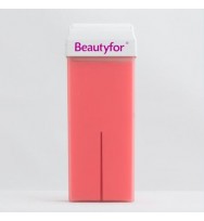 Воск в картридже с диоксидом титана, розовый,100 мл, Beautyfor