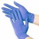 Перчатки нитриловые, неопудренные 100 шт/упак, голубые M Mediok