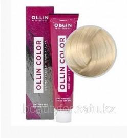 Перманентная крем краска для волос, 11,1 специальный блондин пепельный,60 мл, Ollin Color